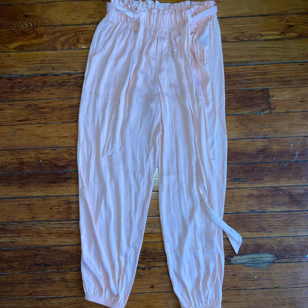 Light Pink Flowy Pants